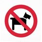 Picture of a 'no dogs' sign